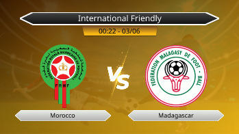 International Friendly - Morocco vs Madagascar