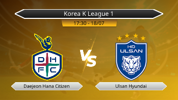 Korea K League 1 - Daejeon Hana Citizen vs Ulsan Hyundai